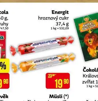 Teta Energit hroznový cukr nabídka