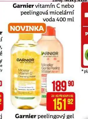 Teta Garnier vitamín c nabídka