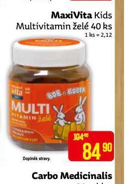 Teta Maxivita kids multivitamin želé nabídka