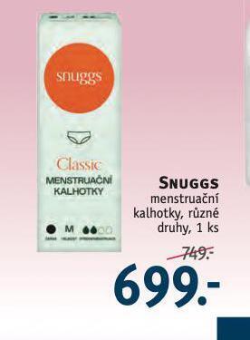 Rossmann Snuggs menstruakční kalhotky nabídka