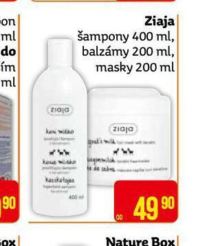 Ziaja šampony, balzámy, masky
