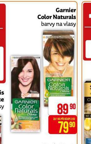Teta Garnier color naturals barvy na vlasy nabídka