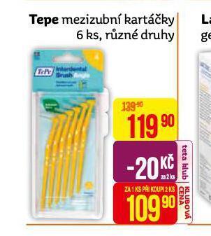 Teta Tepe mezizubní kartáčky nabídka