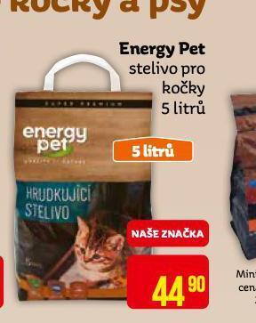Teta Energy pet stelivo pro kočky nabídka