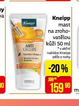 Teta Kneipp mast na zrohovatělou kůži nabídka