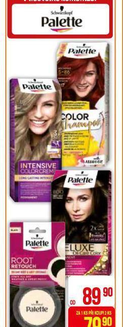 Teta Palette barvy na vlasy nabídka