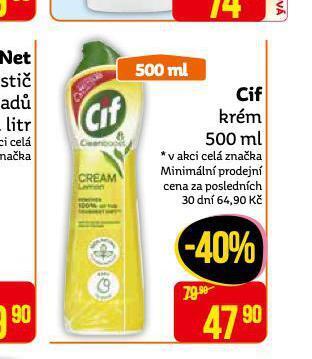 Teta Cif krém nabídka
