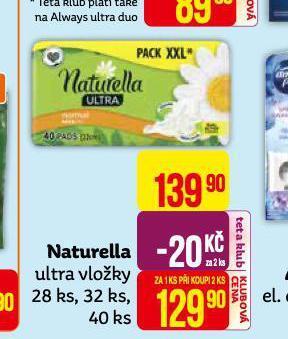 Teta Naturella ultra vložky nabídka