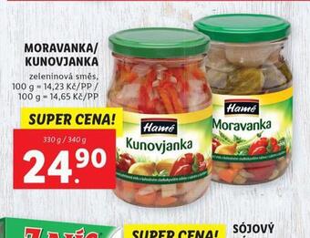 Lidl Hamé moravanka nabídka