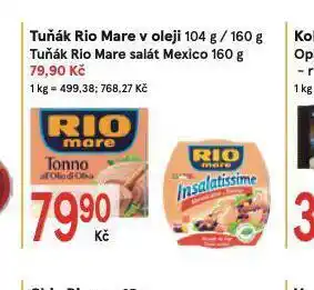 Žabka Tuňák rio mare salát mexico nabídka