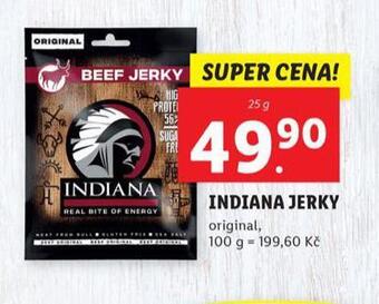 Lidl Indiana jerky nabídka