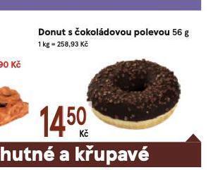 Žabka Donut s čokoládovou polevou nabídka