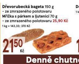 Žabka Dřevorubecká bageta nabídka