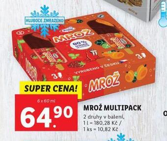 Lidl Mrož multipack nabídka