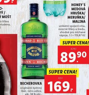 Lidl Becherovka nabídka