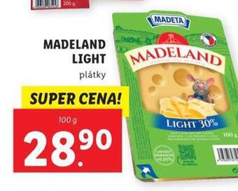 Lidl Madeland light nabídka