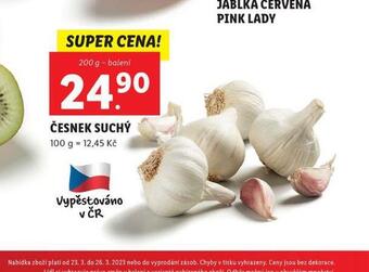 Lidl Česnek suchý nabídka