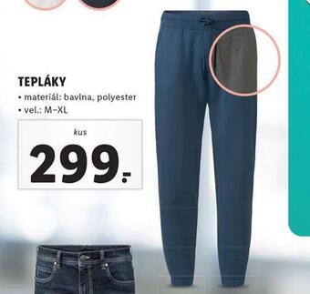 Lidl Tepláky nabídka