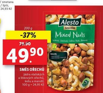 Lidl Směs ořechů nabídka