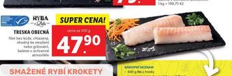 Lidl Treska obecná nabídka