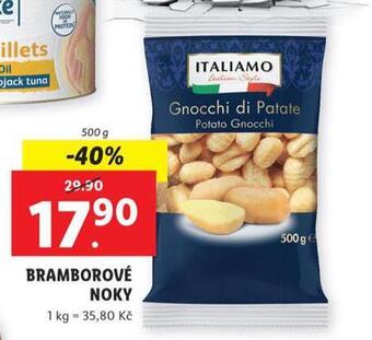 Lidl Bramborové noky nabídka