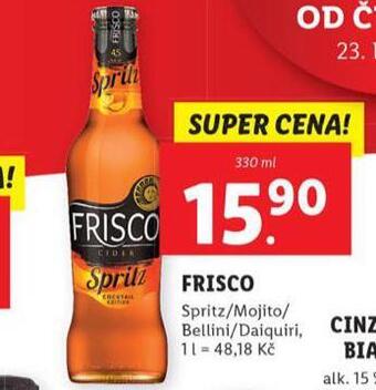 Lidl Frisco nabídka