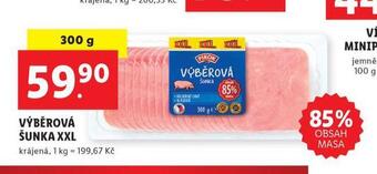 Lidl Výběrová šunka xxl nabídka