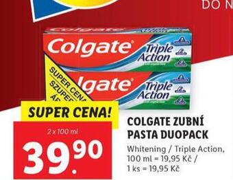 Lidl Colgate zubní pasta duopack nabídka