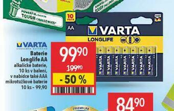 Globus Varta baterie nabídka