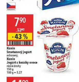 Globus Kunín smetanový nabídka
