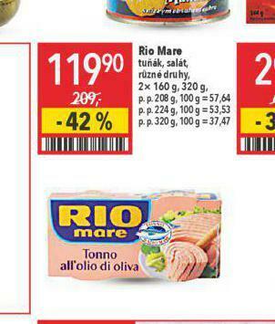Globus Rio mare tuňák nabídka