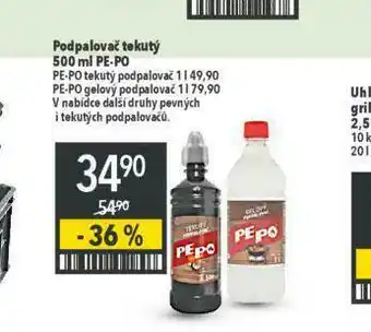 Globus Podpalovač tekutý nabídka