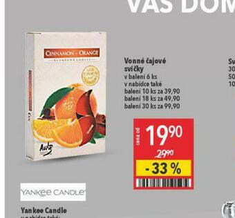Globus Vonné čajové svíčky nabídka