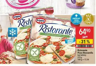 Globus Ristorante pizza nabídka