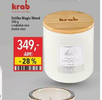 Globus Svíčka magic wood nabídka