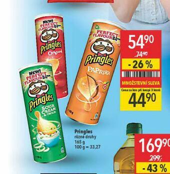 Globus Pringles nabídka