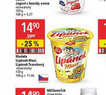 Globus Madeta lipánek nabídka