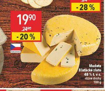 Globus Blaťácké zlato sýr nabídka
