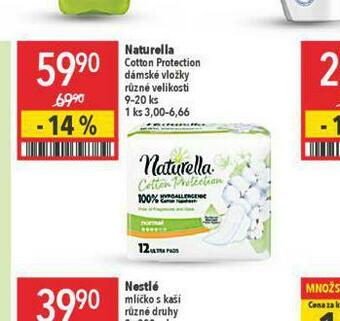 Globus Naturella dámské vložky nabídka