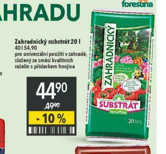 Globus Zahradnický substrát nabídka