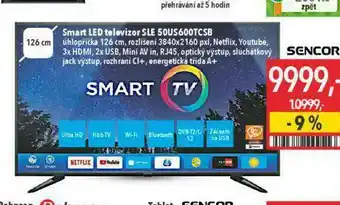 Globus Sencor led televizor nabídka