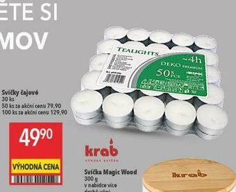 Globus Svíčky čajové nabídka