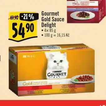 Albert Gourmet gold sauce delight nabídka