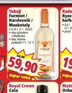 Norma Tokaji furmint nabídka