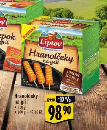Albert Hranolčeky na gril nabídka