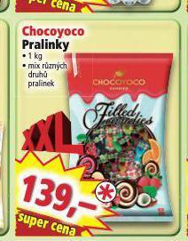 Norma Chocoyoco pralinky nabídka