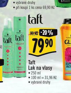 Albert Taft lak na vlasy nabídka