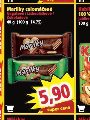 Norma Marilky celomáčené nabídka