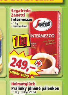 Norma Segafredo zanetti intermezzo nabídka