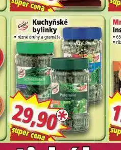 Norma Kuchyňské bylinky nabídka